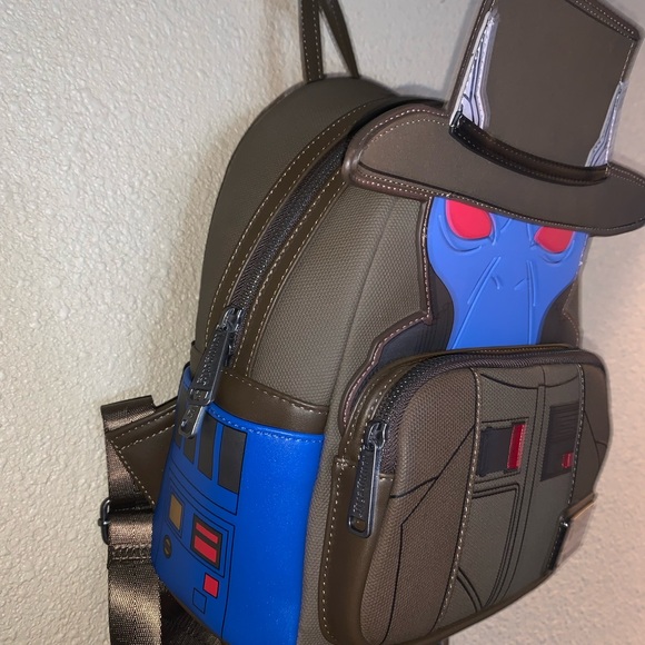 Loungefly Star Wars Cad Bane Figural Cosplay Mini Backpack Vegan Leather  NWT - Picture 7 of 11
